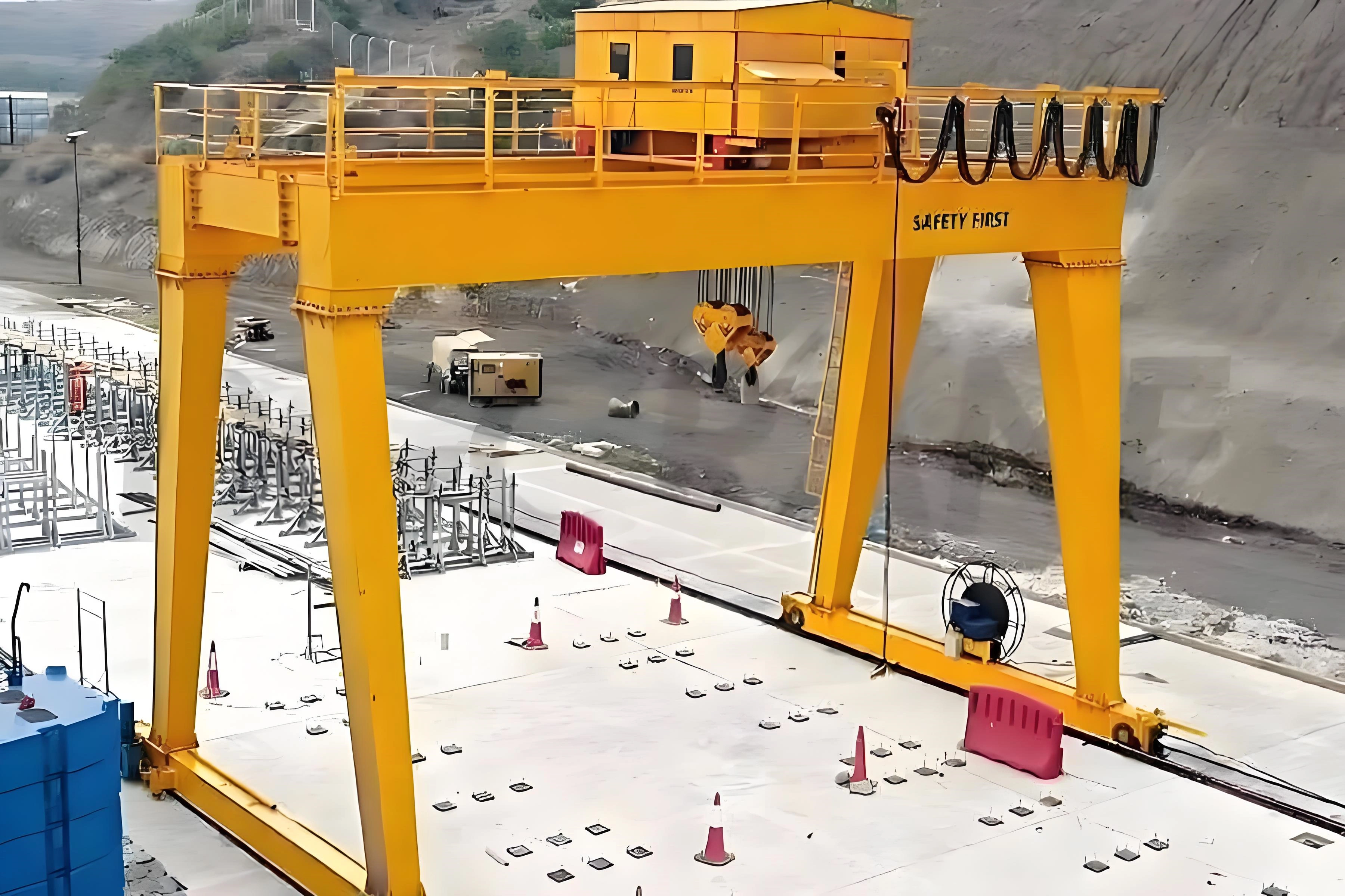 gantry crane span selection.