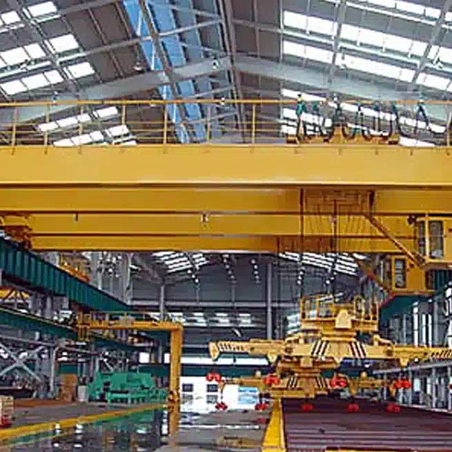 QC Electromagnetic Double Girder Overhead Crane