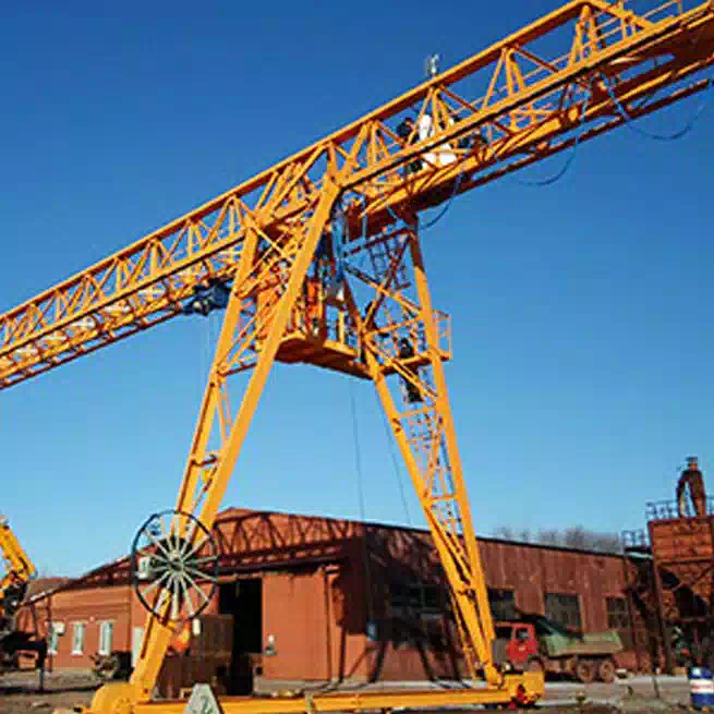 Single cantilever MH Truss-type Single girder gantry crane