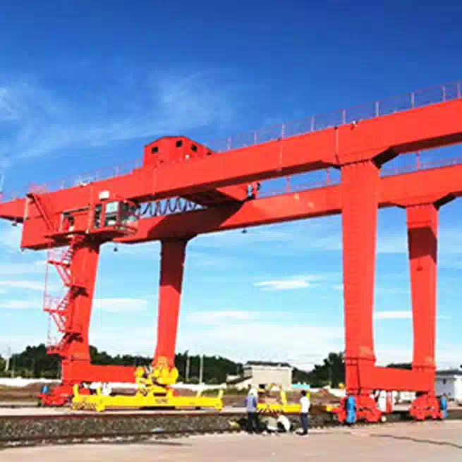 U type double girder gantry crane