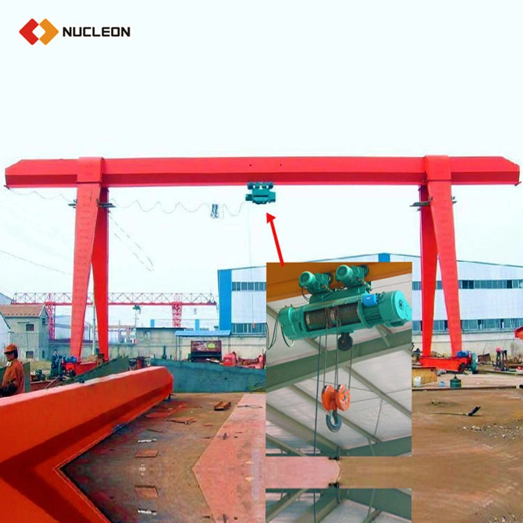 Single Beam Hoist Gantry Crane