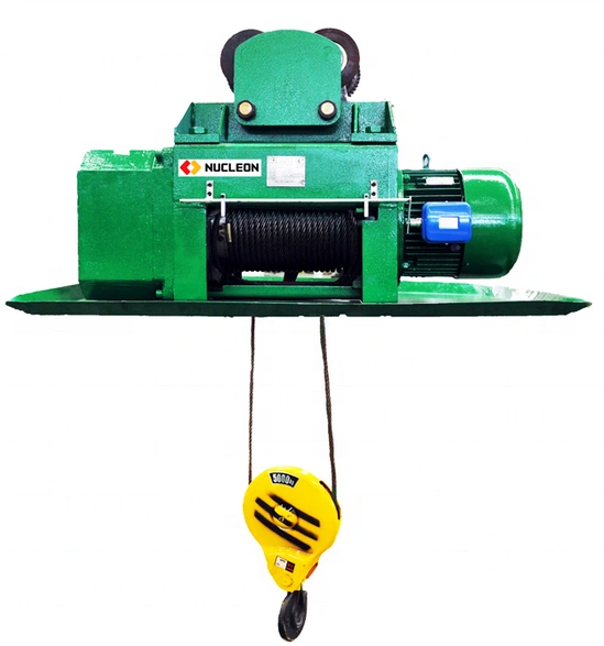 Small steel wire rope electric hoist