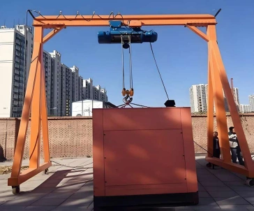 Mini portable gantry crane
