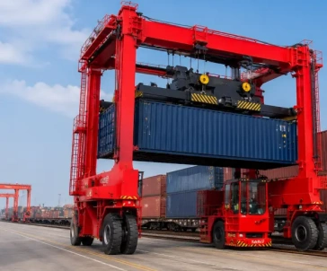Versatile straddle carrier
