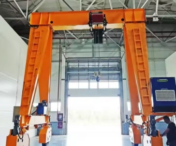 Single Girder Rubber Tyred Gantry Crane